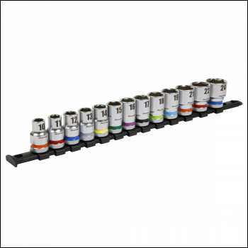 Sealey AK2661 Premier Platinum Socket Set 1/2 inch Sq Drive 13pc