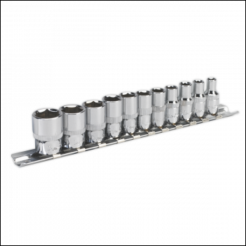 Sealey AK2670 Premier Imperial Socket Set 1/4 inch Sq Drive 11pc