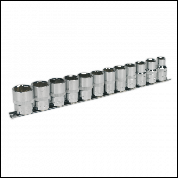Sealey AK2695 Premier Socket Set 1/2 inch Sq Drive 12pc