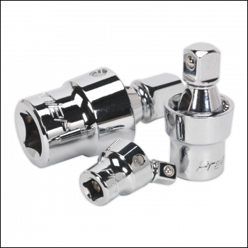 Sealey AK27371 Premier Universal Joint Set 3pc