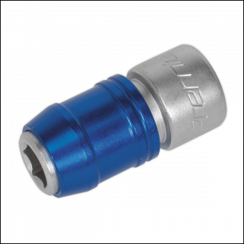 Sealey AK2738 Premier Quick Release Bit Adaptor 10mm 3/8 inch Sq Drive