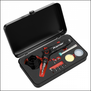 Sealey AK2971 Premier 3-in-1 Butane Indexing Soldering Iron Kit