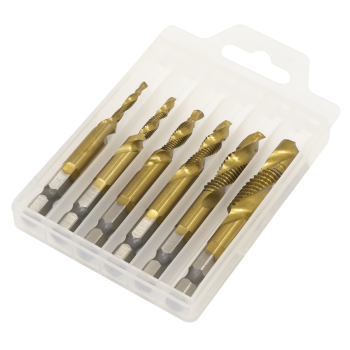 Sealey AK3025 Combination Drill & Tap Bit Set 6pc