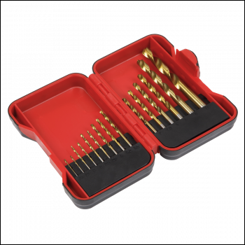 Sealey AK3715HSS HSS Drill Bit Set 15pc