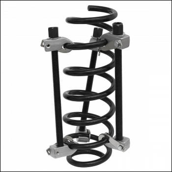 Sealey AK384 Coil Spring Compressor with Safety Hooks 1200kg 3pc