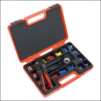 Sealey AK386 Ratchet Crimping Tool Kit 552pc