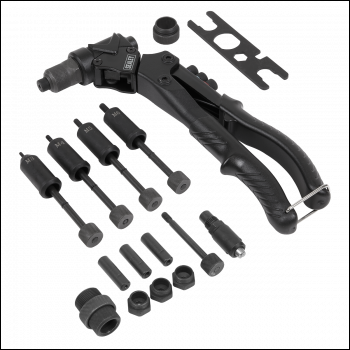Sealey AK396 Blind Nut & Stud Riveting Kit