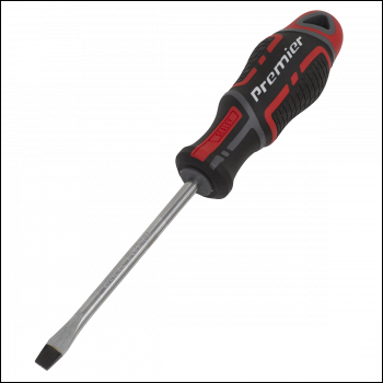 Sealey AK4354 Premier GripMAX® Slotted Screwdriver 6 x 100mm