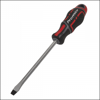 Sealey AK4356 Premier GripMAX® Slotted Screwdriver 8 x 150mm