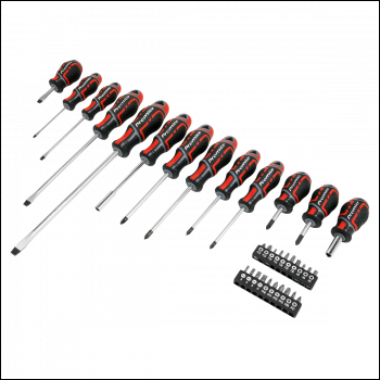 Sealey AK4370 Premier GripMAX® Screwdriver & Bit Set 33pc