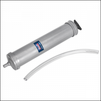 Sealey AK46 Oil Suction Syringe with Metal Body 500ml