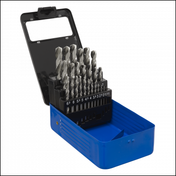 Sealey AK47251 HSS Fully Ground Drill Bit Set 25pc