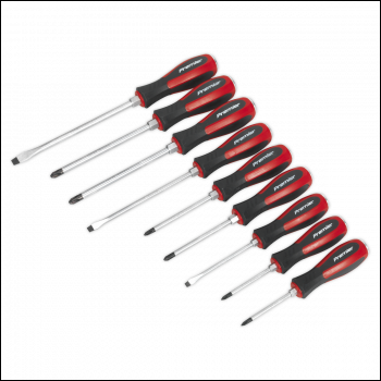 Sealey AK4934 Premier Hammer-Thru Screwdriver Set 9pc