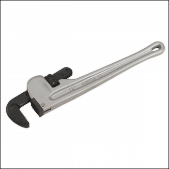 Sealey AK5109 Premier Aluminium Alloy Pipe Wrench European Pattern 450mm