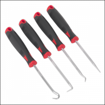 Sealey AK5214 Mini Hook & Pick Set 4pc