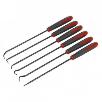 Sealey AK5215 Extra-Long Pick & Hook Set 6pc