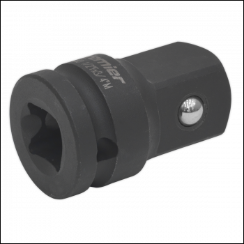 Sealey AK5402 Premier Impact Adaptor 1/2 inch Sq Drive Female - 3/4 inch Sq Drive Male