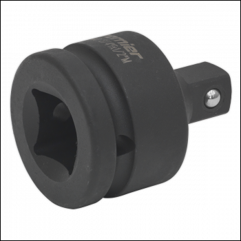 Sealey AK5403 Premier Impact Adaptor 3/4 inch Sq Drive Female - 1/2 inch Sq Drive Male