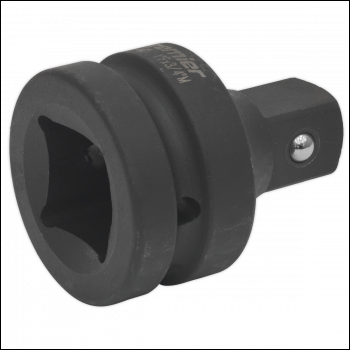Sealey AK5405 Premier Impact Adaptor 1 inch Sq Drive Female - 3/4 inch Sq Drive Male