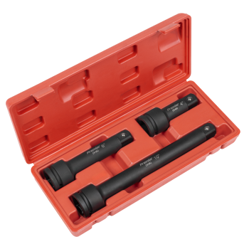 Sealey AK5515 Premier Impact Extension Bar Set 3/4 inch Sq Drive 3pc