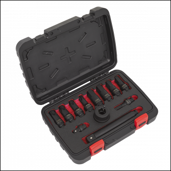 Sealey AK5617 Premier Impact Socket Bit & Accessories Set 3/4 inch Sq Drive 12pc
