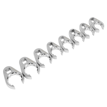 Sealey AK5981 Crow's Foot Spanner Set 1/2 inch Sq Drive 8pc