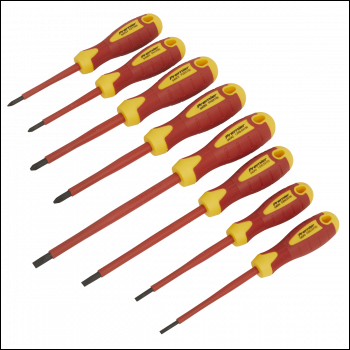 Sealey AK6124 Premier Screwdriver Set 8pc - VDE Approved