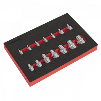 Sealey AK61807 Premier TRX-Star* Socket Set 1/4 inch , 3/8 inch  & 1/2 inch Sq Drive 14pc