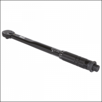 Sealey AK623B Premier Black Calibrated Micrometer Torque Wrench 3/8 inch Sq Drive