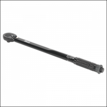Sealey AK624B Premier Black Calibrated Micrometer Torque Wrench 1/2 inch Sq Drive