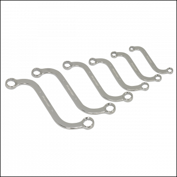 Sealey AK6315 Premier S-Spanner Set 6pc