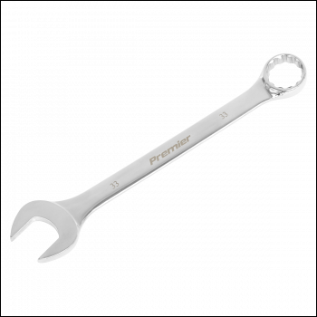 Sealey AK632433 Premier Super Jumbo Combination Spanner 33mm