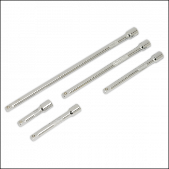 Sealey AK6331 Premier Extension Bar Set 1/4 inch Sq Drive 5pc