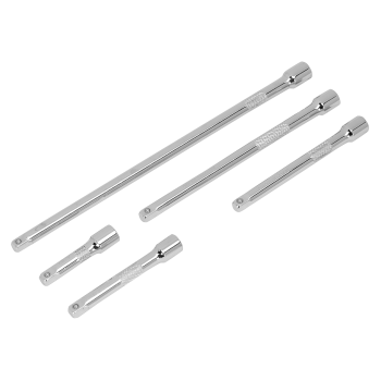 Sealey AK6331 Premier Extension Bar Set 1/4 inch Sq Drive 5pc