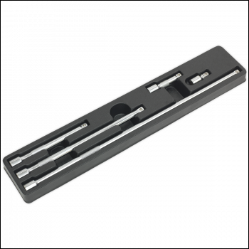 Sealey AK6341 Premier Extension Bar Set 3/8 inch Sq Drive 5pc