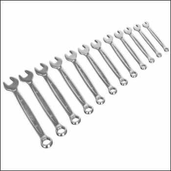 Sealey AK63921 Premier Lock-On™ Combination Spanner Set 12pc