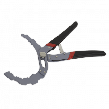 Sealey AK6421 Premier Self-Adjusting Angled Oil Filter Pliers