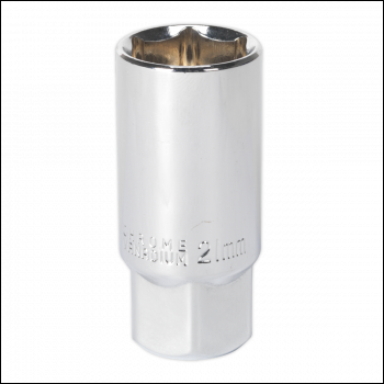 Sealey AK6544 Magnetic Spark Plug Socket 1/2 inch Sq Drive 21mm