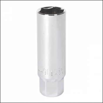 Sealey AK6557 Thin Wall Spark Plug Socket 3/8 inch Sq Drive 16mm