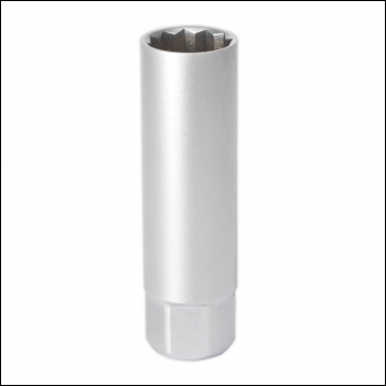 Sealey AK6558 Thin Wall Spark Plug Socket 3/8 inch Sq Drive 12-Point 14mm