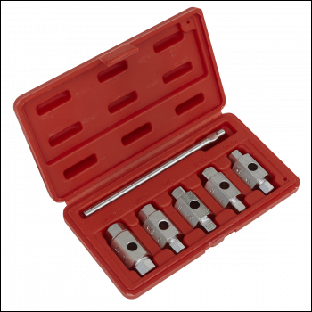 Sealey AK659 Double End Drain Key Set 6pc