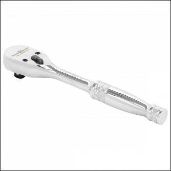 Sealey AK660DF Premier Dust-Free Ratchet Wrench with Flip Reverse 1/4 inch Sq Drive