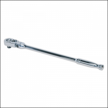 Sealey AK662F Premier Pear-Head Ratchet Wrench with Flexi-Head & Flip Reverse 1/2 inch Sq Drive 445mm