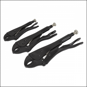 Sealey AK668 Locking Pliers Set 3pc
