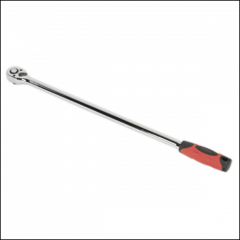Sealey AK6695 Premier Extra-Long Ratchet Wrench 1/2 inch Sq Drive 600mm
