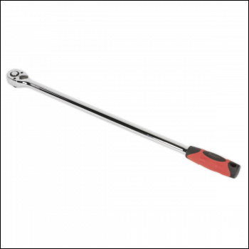 Sealey AK6695 Ratchet Wrench Extra-Long 600mm 1/2 inch Sq Drive