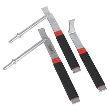Sealey AK679 Air Hammer Panel Seam Splitter Set 3pc