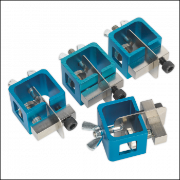 Sealey AK6805 Butt Welding Clamp Set 4pc