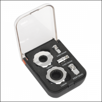 Sealey AK6959 Premier Palm Ratchet Set 1/4 inch  & 3/8 inch Sq Drive 5pc