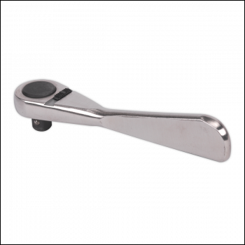 Sealey AK6960 Premier Micro Ratchet Wrench Stainless Steel 1/4 inch Sq Drive